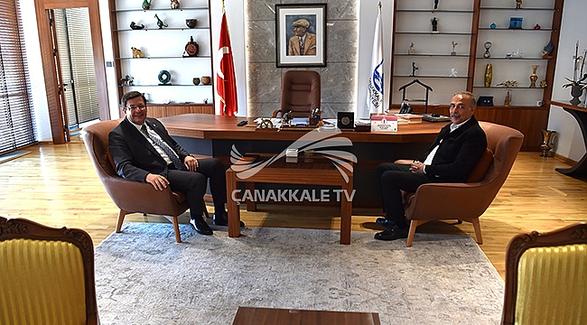 ZİLELİ'DEN BAŞKAN ERKEK'E ZİYARET