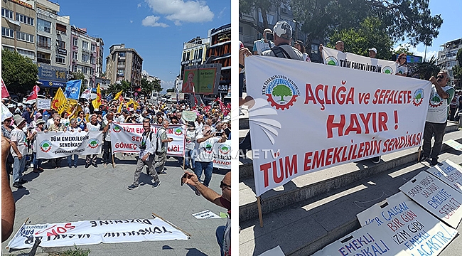 "AÇLIĞA VE SEFALETE HAYIR!"
