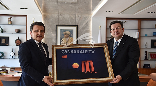 BAŞKAN ERKEK'E ZİYARETLER DEVAM EDİYOR