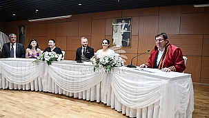 BAŞKAN ERKEK İLK NİKAHINI KIYDI