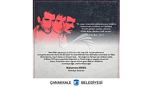 BAŞKAN ERKEK'İN DENİZ GEZMİŞ, YUSUF ASLAN VE HÜSEYİN İNAN'I ANMA MESAJI