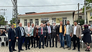 BAŞKAN ERKEK KARACAÖREN'DE KÖY HAYRINA KATILDI