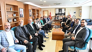 BAŞKAN ERKEK'TEN İL GENEL MECLİSİ BAŞKANI ERTUĞRUL'A ZİYARET