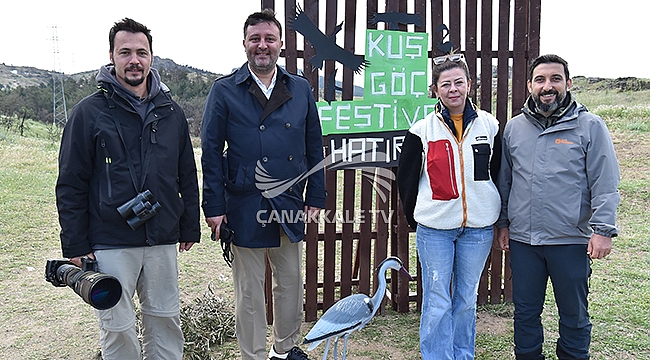 BAŞKAN VEKİLİ KARAGÖZ'DEN DOĞA VE KUŞ GÖÇÜ FESTİVALİ'NE ZİYARET
