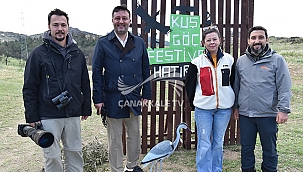 BAŞKAN VEKİLİ KARAGÖZ'DEN DOĞA VE KUŞ GÖÇÜ FESTİVALİ'NE ZİYARET