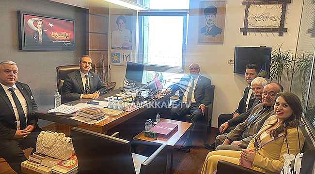 BAŞKANLARDAN, ÇANAKKALE MİLLETVEKİLLERİNE ZİYARET