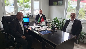 ÇAN ZİRAAT ODASI BAŞKANI HASAN ŞAHİN'E ZİYARET 