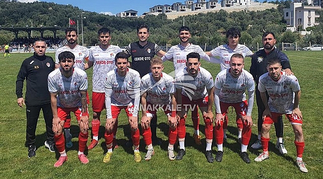ÇANAKKALESPOR'DAN KRİTİK ÜÇ PUAN