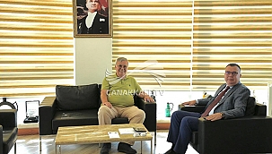 ÇANLI ESKİ VEKİLDEN BAŞKAN ARSLAN'A ZİYARET