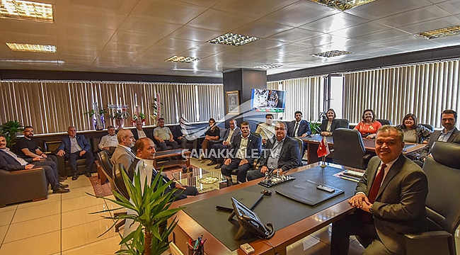 CHP İL BAŞKANLIĞI'NDAN BAŞKAN ARSLAN'A ZİYARET