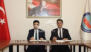 ÇOMÜ VE BAYRAMİÇ KAYMAKAMLIĞI ARASINDA İŞ BİRLİĞİ PROTOKOLÜ İMZALANDI