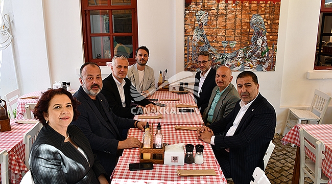 ÇTSO YÖNETİM KURULU BOZTİD BAŞKANI KEMAL FURINCI'YI ZİYARET ETTİ