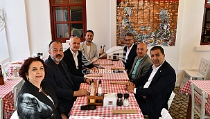 ÇTSO YÖNETİM KURULU BOZTİD BAŞKANI KEMAL FURINCI'YI ZİYARET ETTİ