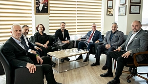 ÇTSO YÖNETİM KURULUNDAN BAŞKAN ARSLAN'A ZİYARET