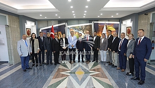 İL GENEL MECLİS VE CHP GRUBUNDAN VALİ AKTAŞ'A ZİYARET