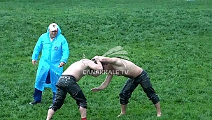 MANAVGAT YAĞLI GÜREŞLERİ HAVA MUHALEFETİ NEDENİYLE ERTELENDİ