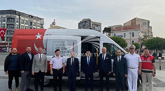 MOBİL GÖÇ NOKTASI ARAÇLARI ÇANAKKALE'DE