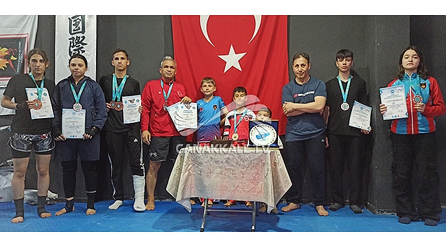 ŞAMPİYONADA ÇANAKKALE VE TÜRKİYE'Yİ TEMSİL ETTİK