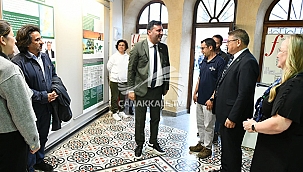 SAVAŞ MEZARLARI SERGİSİ AÇILDI