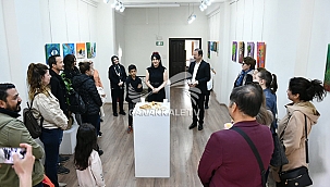 "SEVGİYE DAİR" SANATSEVERLERİN ZİYARETİNE AÇILDI