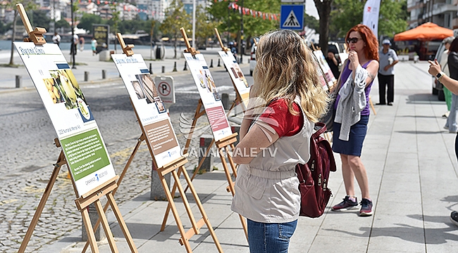 TÜRK MUTFAĞI HAFTASINDA ÇANAKKALE BELEDİYESİ ÇALIŞMALARI DA SERGİLENDİ