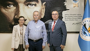 ÜLGÜR GÖKHAN'DAN BAŞKAN ARSLAN'A ZİYARET