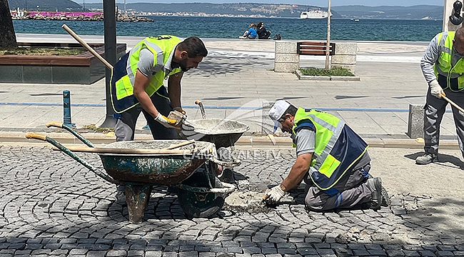 ÜSTYAPIDA BAKIM VE ONARIM ÇALIŞMALARI SÜRÜYOR