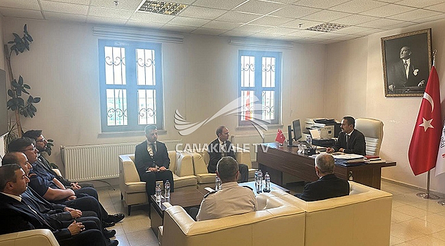 VALİ AKTAŞ, AYVACIK İLÇESİ GERİ GÖNDERME MERKEZİNİ DENETLEDİ