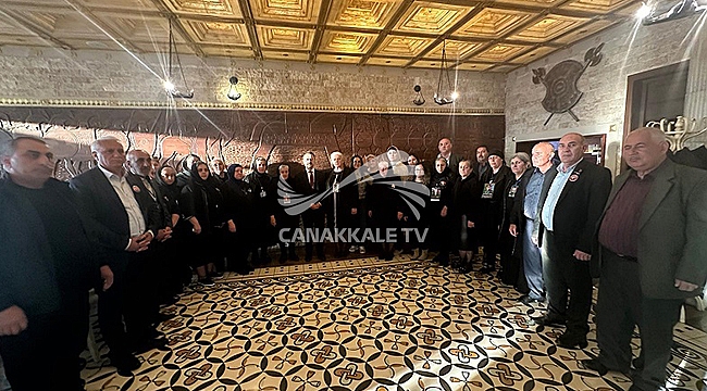VALİ AKTAŞ AZERBAYCAN ZAFER DERNEĞİ ÜYELERİYLE BİR ARAYA GELDİ