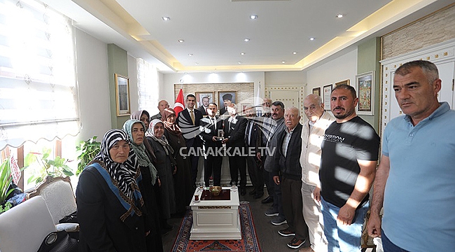 VATAN İÇİN CAN VERENLER DERNEĞİNDEN VALİ AKTAŞ' A ZİYARET