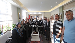 VATAN İÇİN CAN VERENLER DERNEĞİNDEN VALİ AKTAŞ' A ZİYARET