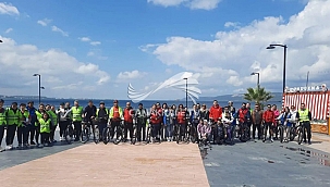 YEŞİLAY BİSİKLET TURU GERÇEKLEŞTİRİLDİ