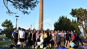 AÇIK HAVA YOGA ETKİNLİĞİ BAŞLADI