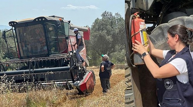 ANIZ YANGINLARINA KARŞI ÇALIŞMALAR SÜRÜYOR
