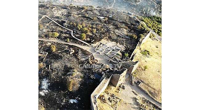 ASSOS ATİK KENTİ ZİYARETE KAPATILDI