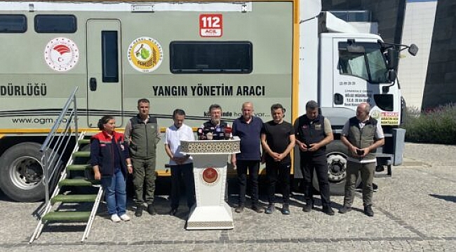 BAKAN YUMAKLI: "575 HEKTARLIK ALAN ZARAR GÖRDÜ"