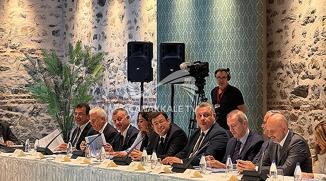 BAŞKAN ERKEK, MARMARA DENİZİ EYLEM PLANI KOORDİNASYON KURULU TOPLANTISI'NDAYDI