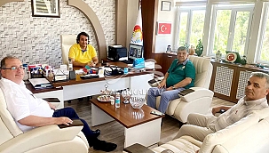 BAŞKAN ERTUĞRUL'DAN BELEDİYELERE ZİYARET