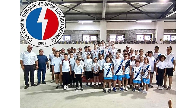 ÇAN TERMİK SPORCULARI MADALYALARI TOPLADI 