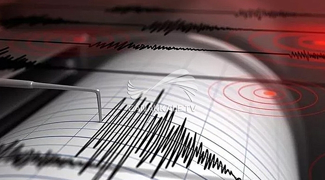 ÇANAKKALE'DE KORKUTAN DEPREM!