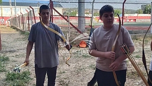 ÇANLI OKÇULARIN EĞİTİMİ DEVAM EDİYOR