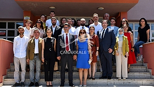 ÇOMÜ'DE KURUM İÇİ BAYRAMLAŞMA GERÇEKLEŞTİ