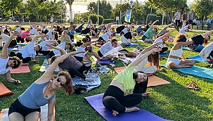 DÜNYA YOGA GÜNÜ'NE ÖZEL ETKİNLİKLER DÜZENLENDİ