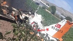 EĞİTİM UÇAĞI DÜŞTÜ 2 PİLOT ŞEHİT OLDU!