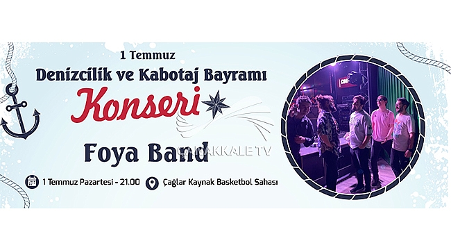 FOYA BAND KONSERİNE DAVETLİSİNİZ