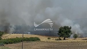 GÖKÇALI KÖYÜ'NDE YANGIN!