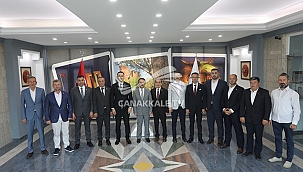 İL GENEL MECLİSİ AK PARTİ GRUBUNDAN VALİ AKTAŞ'A ZİYARET