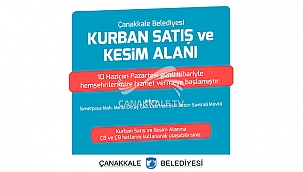 KURBAN SATIŞ VE KESİM ALANINA İLİŞKİN BİLGİLENDİRME VE ÖNEMLİ DUYURULAR