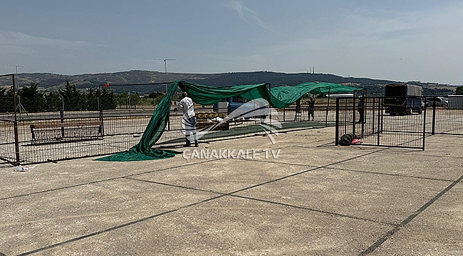 KURBAN SATIŞ VE KESİM ALANINDA ÇALIŞMALAR TAMAMLANDI