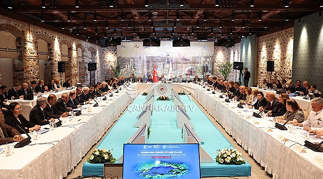 MARMARA DENİZİ EYLEM PLANI KOORDİNASYON KURULU TOPLANTISI GERÇEKLEŞTİRİLDİ